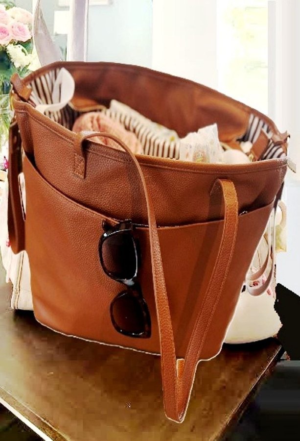 Wipes lost inside a diaper bag